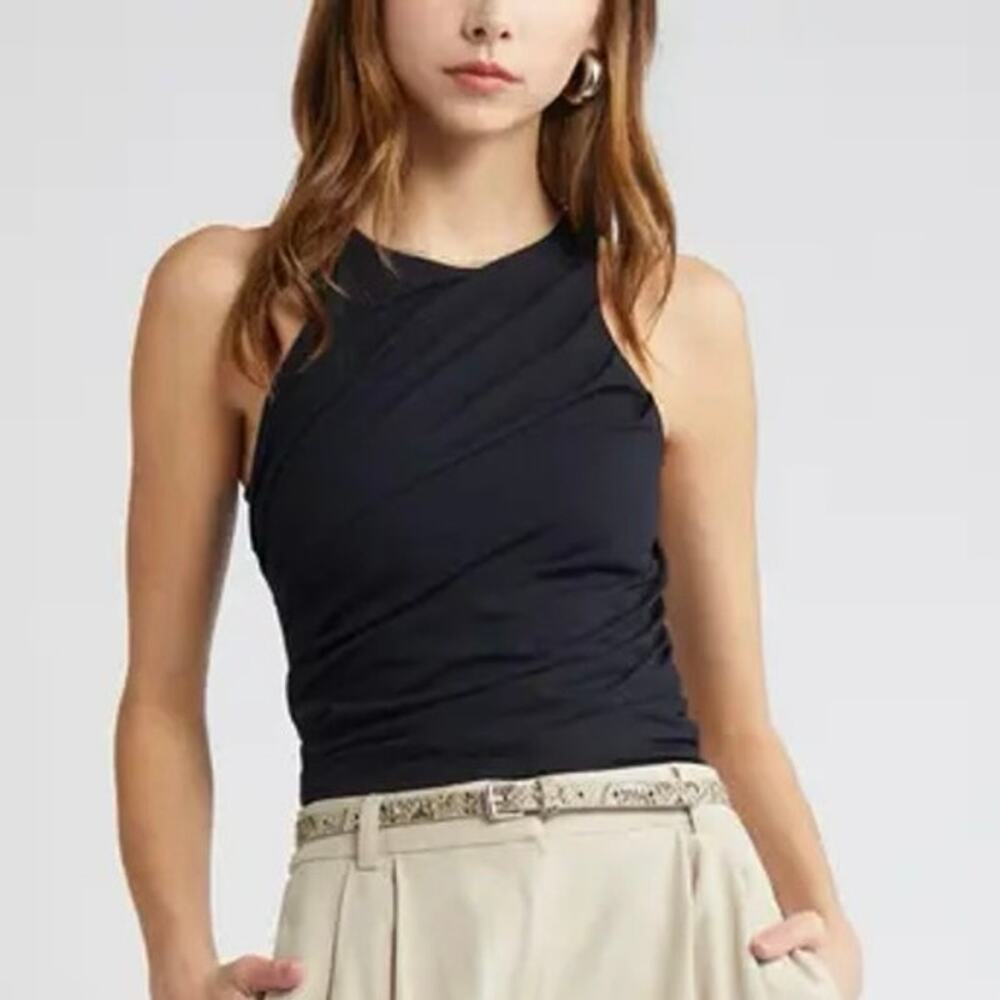 Elegant Black Tank Top